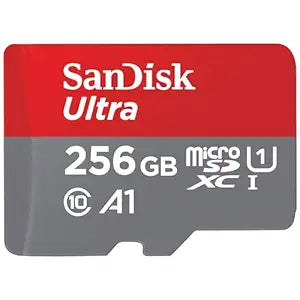 SanDisk Ultra 256GB microSDXC UHS-I, 150MB/s R, Memory Card