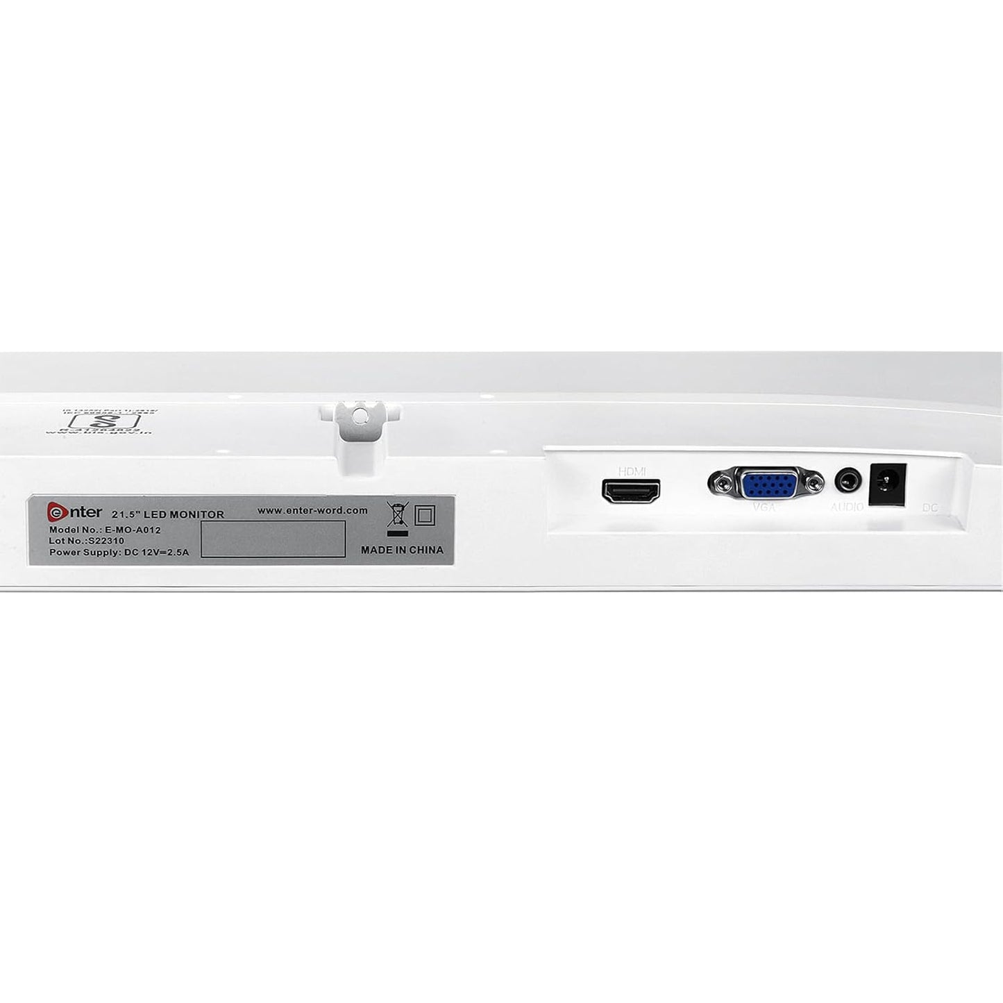 Enter A012 21.5 Inch (54.61 CM) HD LED Monitor | Refresh Rate 75 Hz, 1920 x 1080