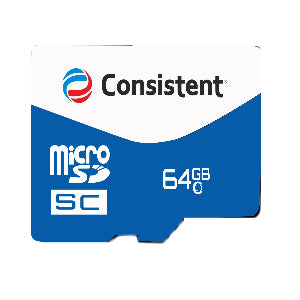 CONSISTENT MICRO SD CARD, Capacity: 64 GB