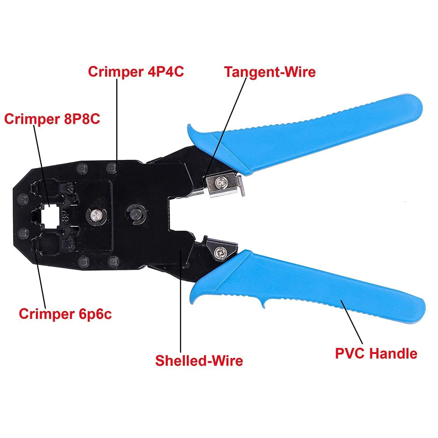 Ranz RJ45 Cable Crimping Tool 3 in 1