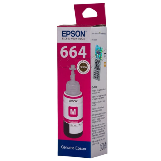 Epson 664 M Ink Bottle () - 70 ml Magenta