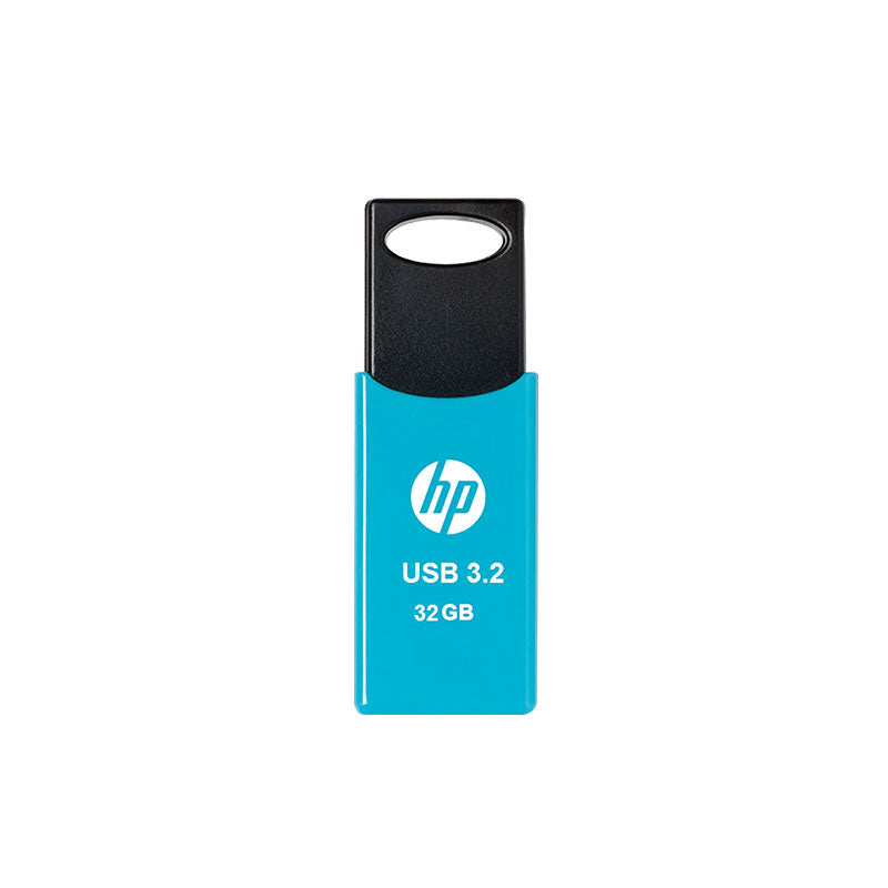 HP 716w 32GB USB 3.2 Pen Drive (Black/Blue)