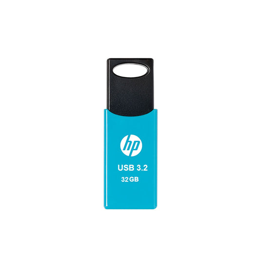 HP 716w 32GB USB 3.2 Pen Drive (Black/Blue)