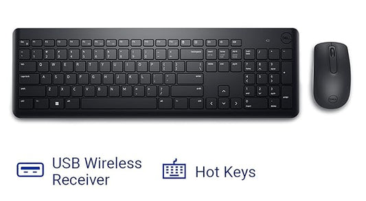DELL KM3322W Wireless Keyboard & Mouse Combo