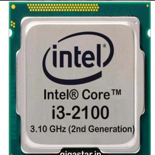 Intel Core i3-2100 Dual-Core Processor 3.1 GHz 3 MB Cache LGA 1155