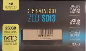 Zebronics 256GB Sata Solid State Drive SSD