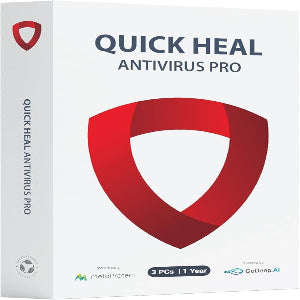 Quick Heal  Antivirus Pro Latest Version  3 Users  1 Year (Email Delivery)